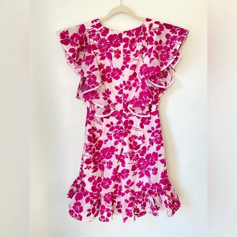 Le Maison Talulah Dress Women’s Small TALULAH Les Saison Mini Dress Pink Floral